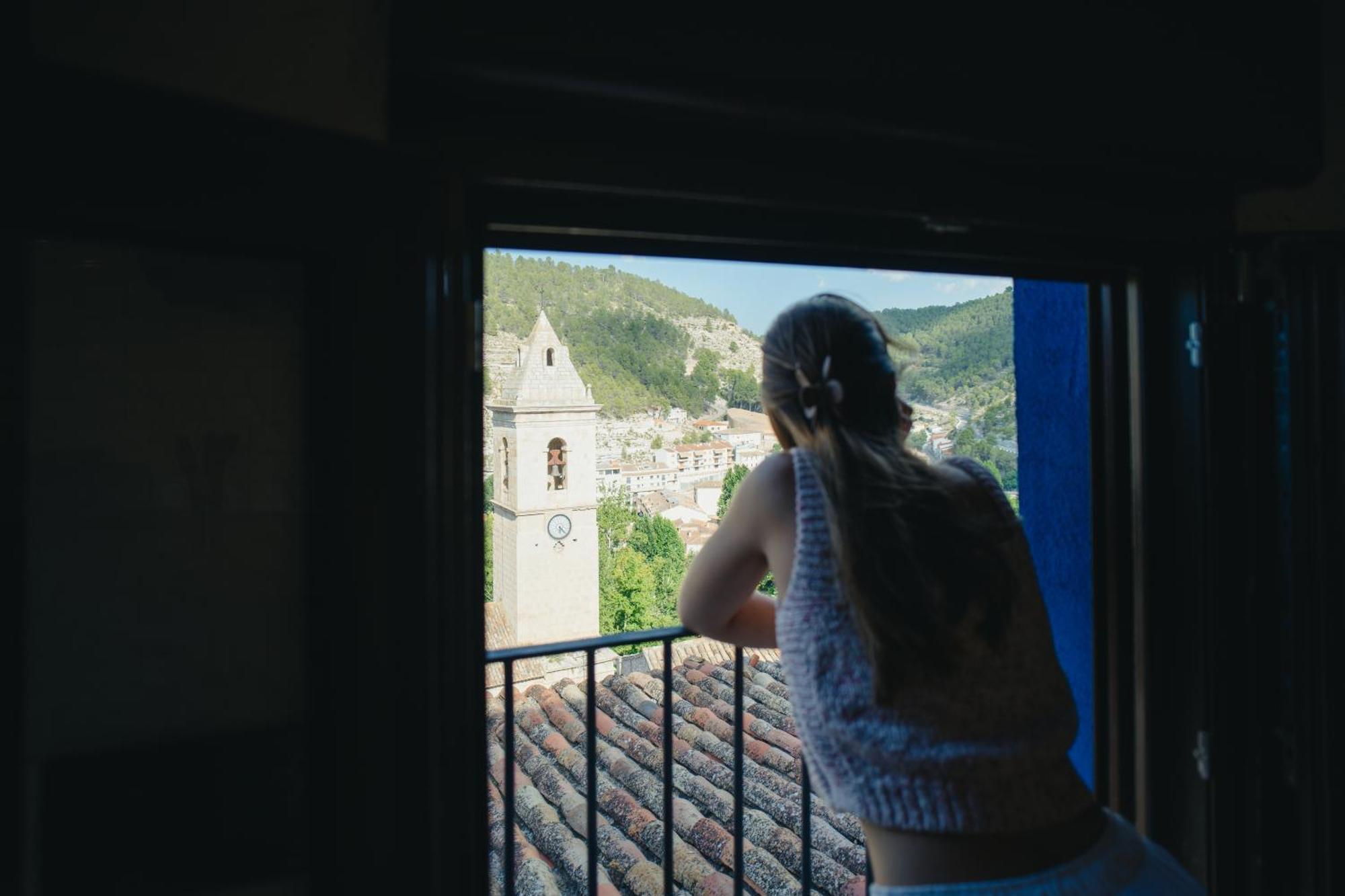 Alojamiento Domotizado Casa El Campanario Alcala del Jucar Bagian luar foto